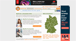 Desktop Screenshot of meinprof.de